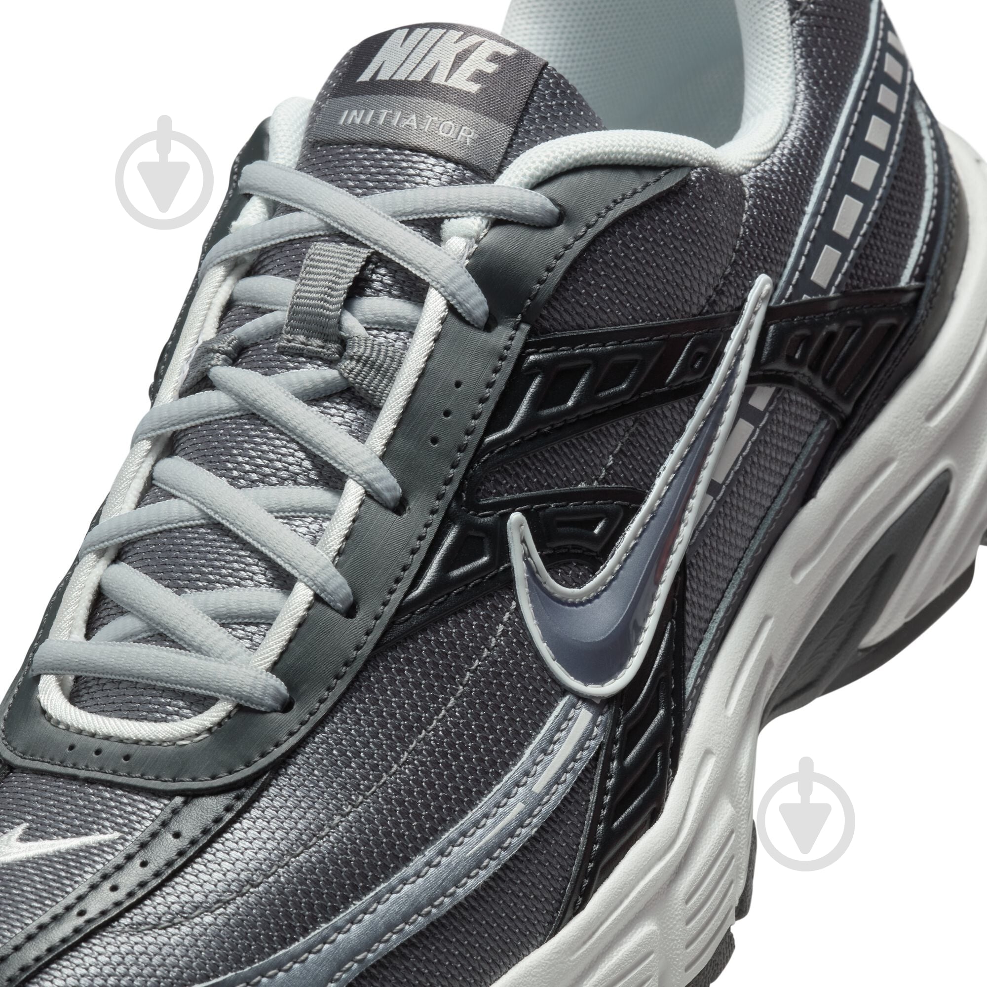 Кросівки чоловічі демісезонні Nike INITIATOR IB3083-001 р.45 сірі із чорним - фото 9