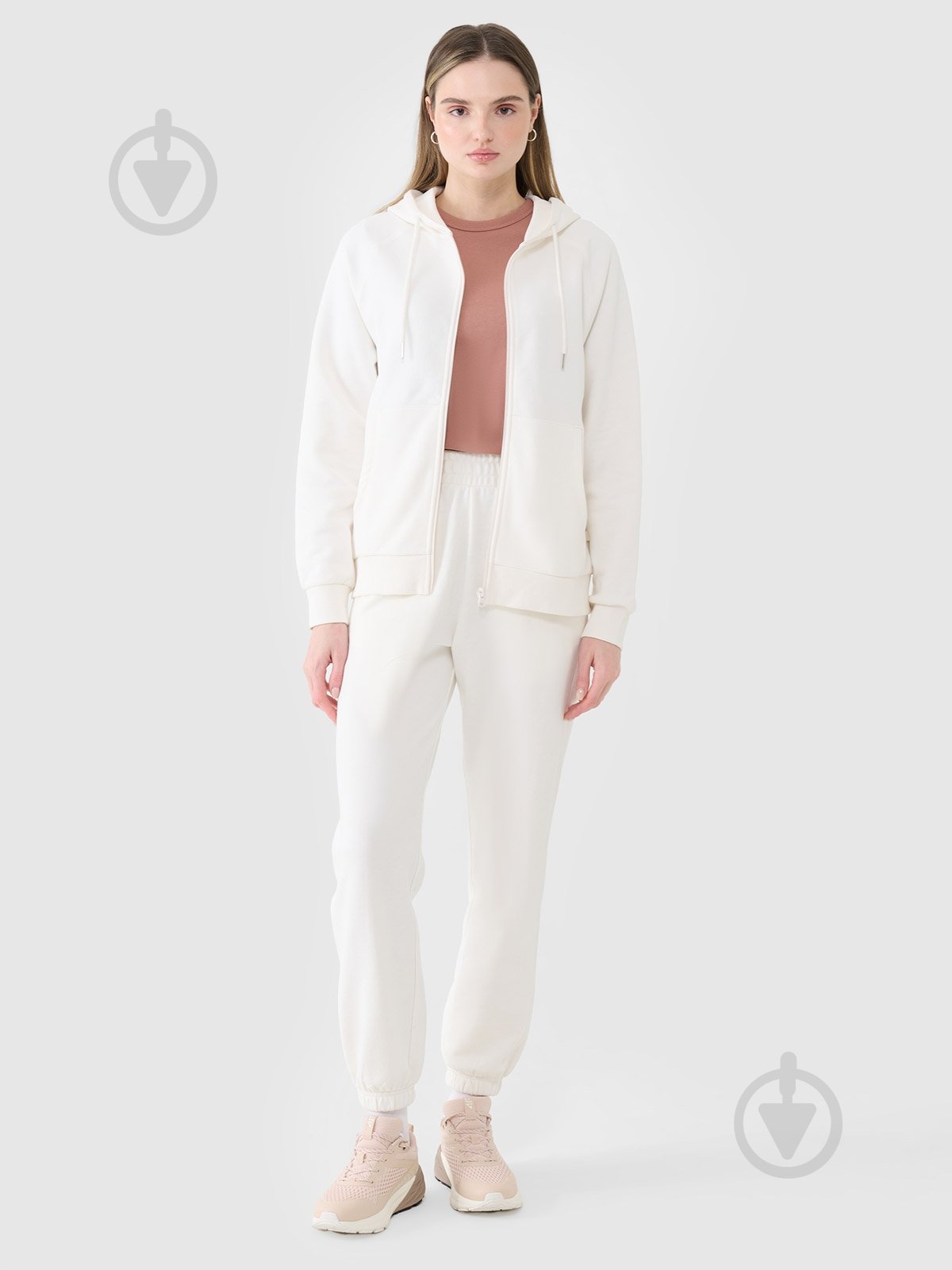 Штани 4F TROUSERS CAS F1013 4FWSS25TTROF1013-11S р. M бежевий - фото 2