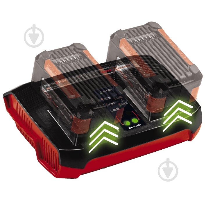 Акумуляторна батарея і зарядний пристрій Einhell 18,0V 4Ah PXC Twincharger Kit 2x4.0 Аг 4512112 - фото 3 Акумуляторна батарея і зарядний пристрій Einhell 18,0V 4Ah PXC Twincharger Kit 2x4.0 Аг 4512112 - фото 3