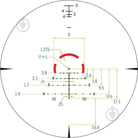 Приціл оптичний Vortex Strike Eagle 1-8x24 + моноблок Viper Extended Cantilever - фото 4 Приціл оптичний Vortex Strike Eagle 1-8x24 + моноблок Viper Extended Cantilever - фото 4