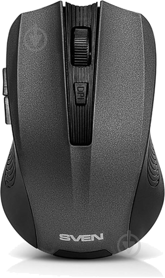Мышка Sven RX-345W Grey USB (530101) - фото 3