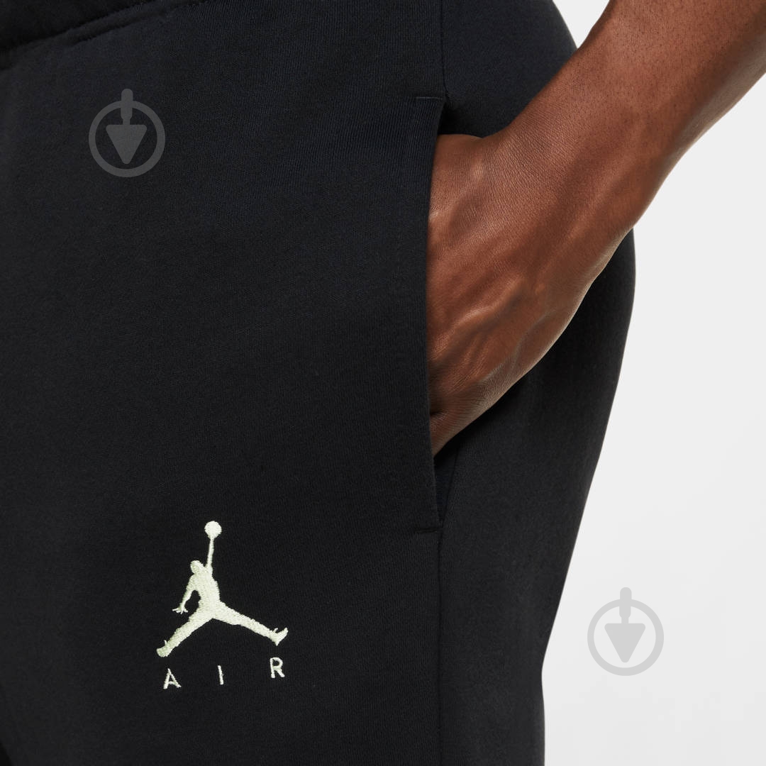 Брюки Jordan M J JUMPMAN AIR FLEECE PANT CK6694-011 р. L черный - фото 6