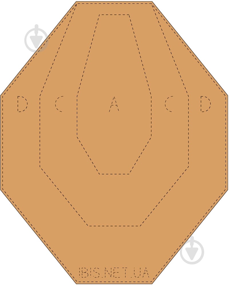 Мишень IPSC классическая mini (картон) - фото 1 Мишень IPSC классическая mini (картон) - фото 1
