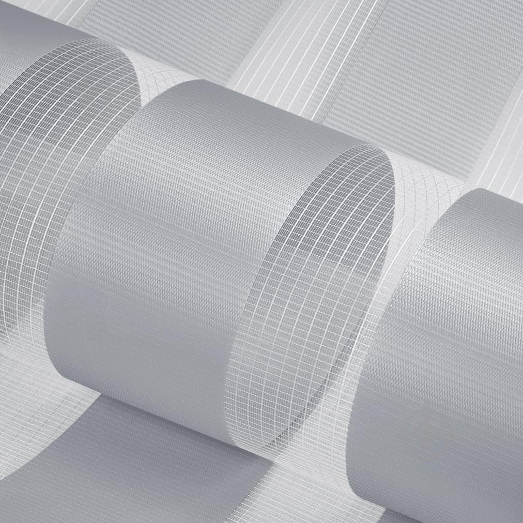 Ролета мини день-ночь Rollotex с фиксацией под наклон BH 213 Серая 40x150 см - фото 1