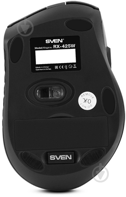 Мышка Sven RX-425W gray (530105) - фото 3