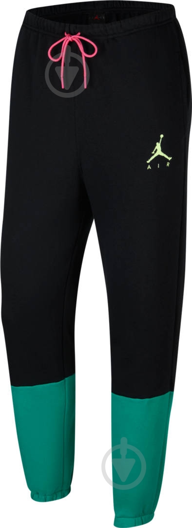 Брюки Jordan M J JUMPMAN AIR FLEECE PANT CK6694-011 р. M черный - фото 1