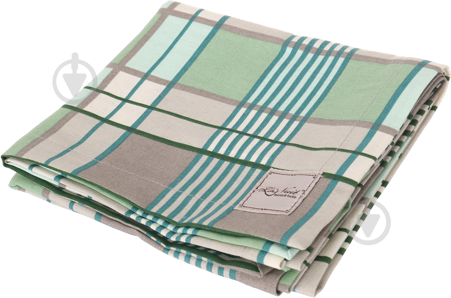 Раннер Шато клетка 40x140 см зеленый La Nuit - фото 1