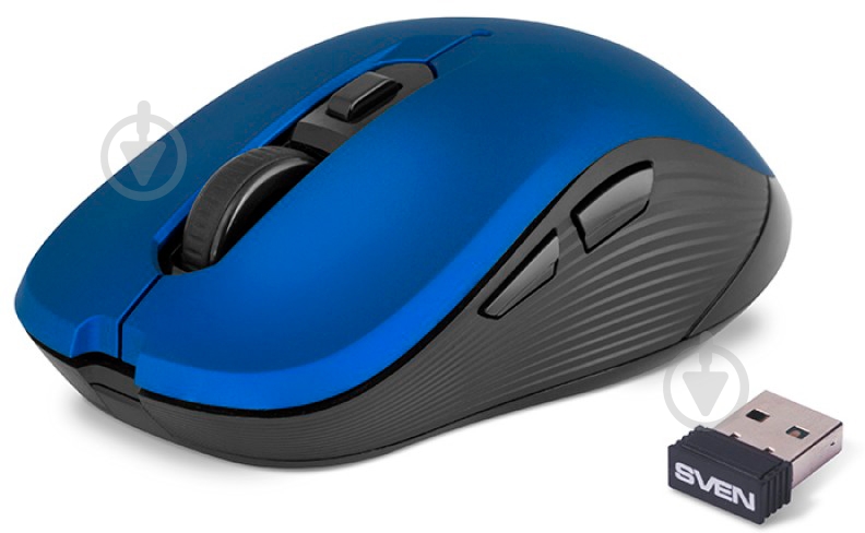 Мышка Sven RX-560SW Blue USB (530103) - фото 3 Мышка Sven RX-560SW Blue USB (530103) - фото 3