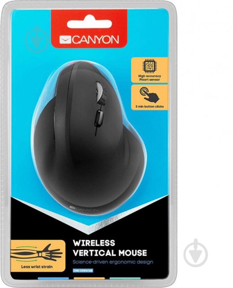 Миша Canyon CNS-CMSW16B Black USB - фото 5