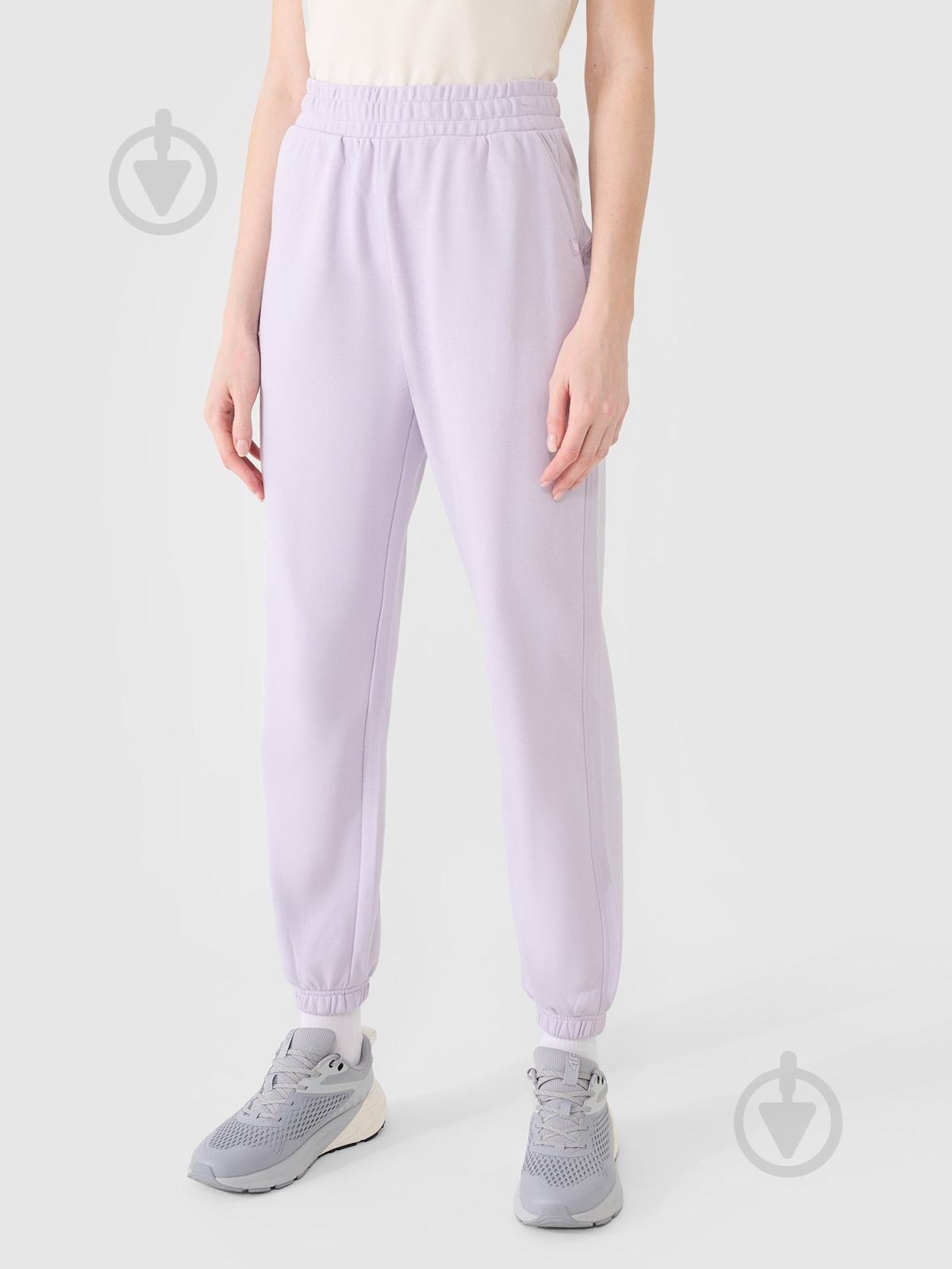 Штани 4F TROUSERS CAS F1013 4FWSS25TTROF1013-52S р. M фіолетовий - фото 1
