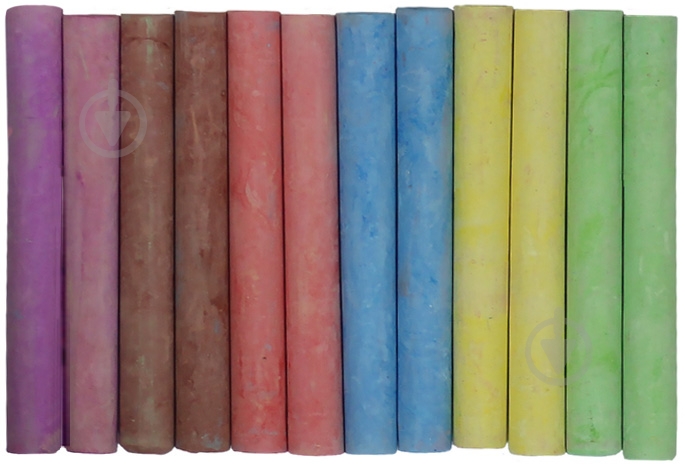 Мел цветной 12 шт. CLASS - фото 3