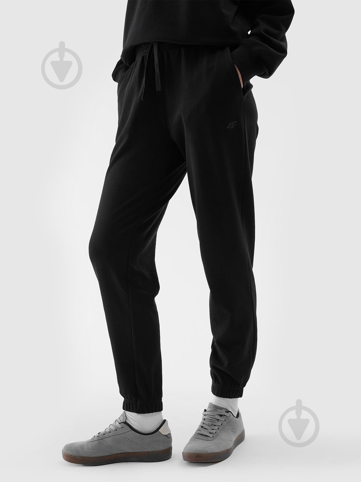 Брюки 4F TROUSERS CAS F1138 4FWMM00TTROF1138-20S р. M черный - фото 1