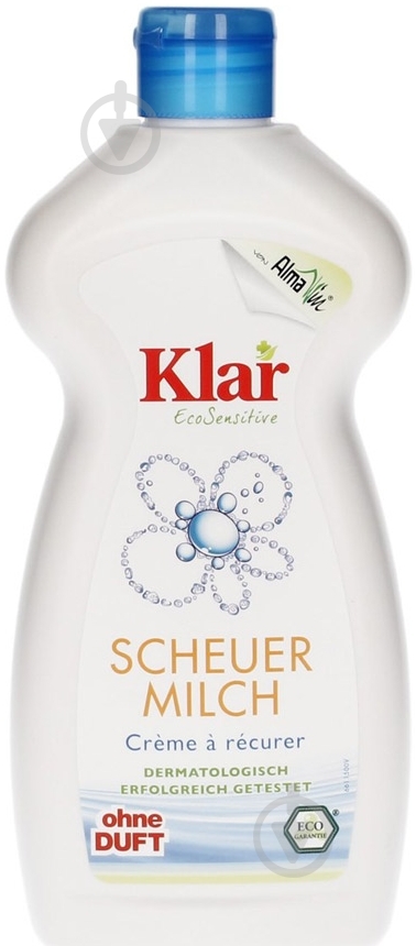 Молочко очистное Klar Eco sensitiv для кухни 0,5 л - фото 1