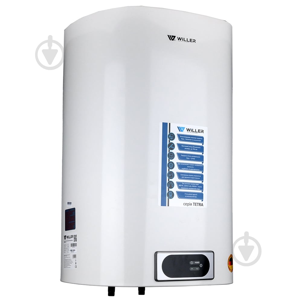 Бойлер Willer EV80DRI Tetra - фото 2 Бойлер Willer EV80DRI Tetra - фото 2