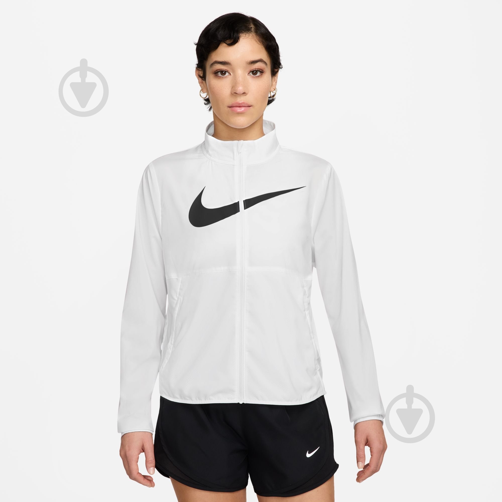 Ветровка женская Nike W NK TEMPO SWSH HBR DF JKT HV2647-100 р.M белая - фото 1 Ветровка женская Nike W NK TEMPO SWSH HBR DF JKT HV2647-100 р.M белая - фото 1