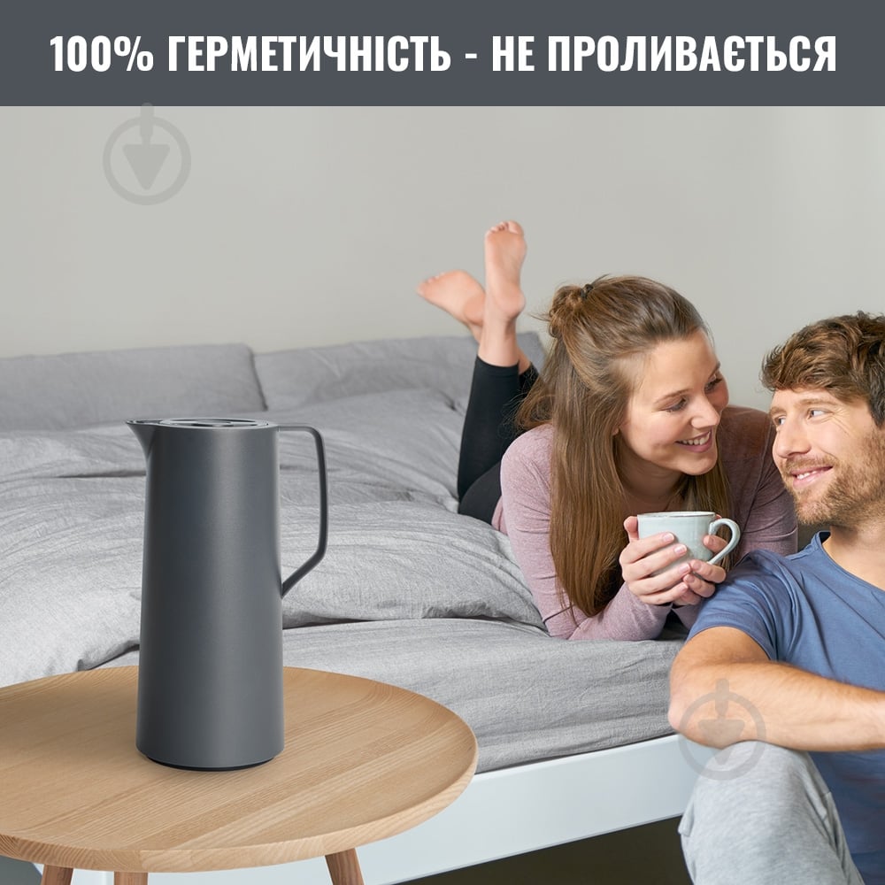 Термочайник Tefal Motiva 1.0 л антрацит n4170110 - фото 3