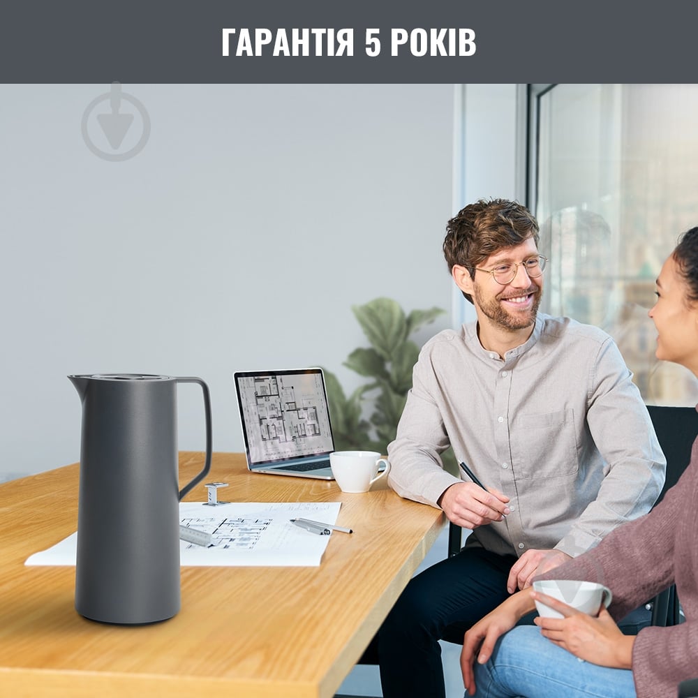 Термочайник Tefal Motiva 1.0 л антрацит n4170110 - фото 6