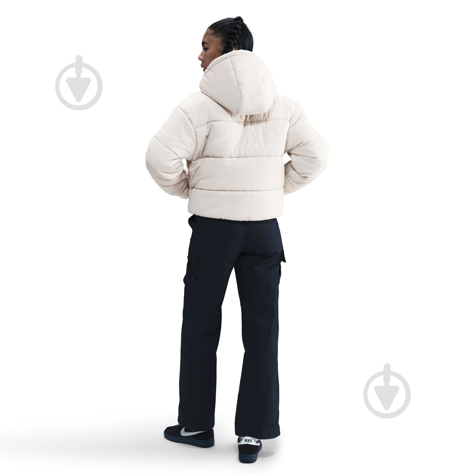 Куртка женская демисезонная Nike W NSW TF SYNFL NK CLSC PFR FZ5899-072 р.S бежевая - фото 3 Куртка женская демисезонная Nike W NSW TF SYNFL NK CLSC PFR FZ5899-072 р.S бежевая - фото 3