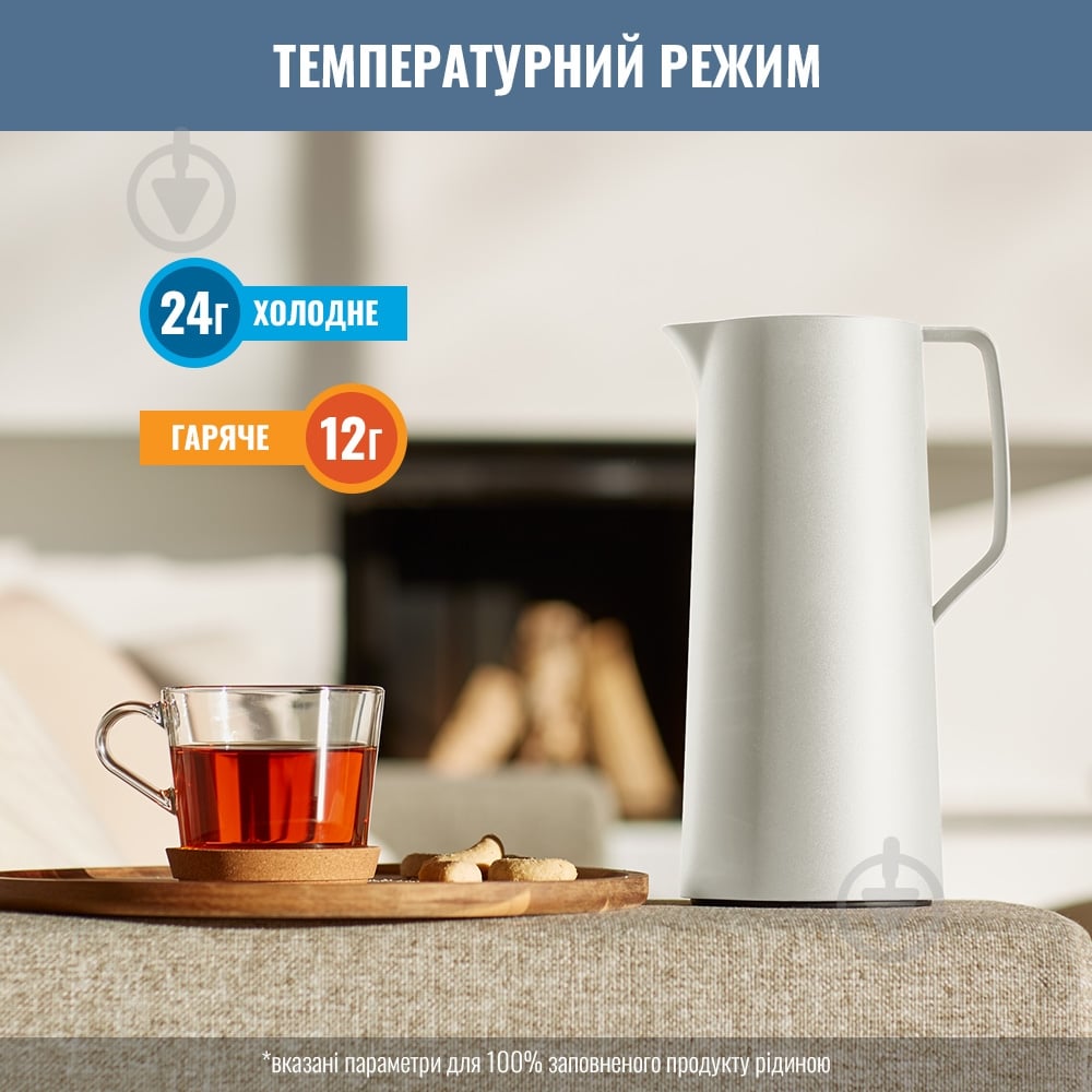 Термочайник Tefal Motiva 1 л білий n4170410 - фото 2