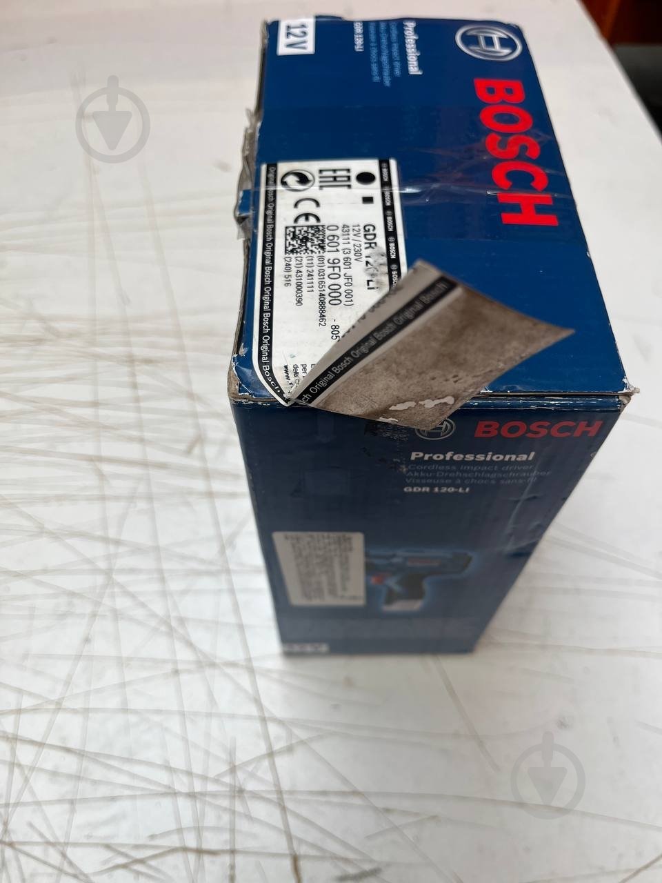 УЦІНКА! Гайковерт ударний акумуляторний Bosch Professional GDR 120-LI 06019F0000 (УЦ №2434) - фото 3 УЦІНКА! Гайковерт ударний акумуляторний Bosch Professional GDR 120-LI 06019F0000 (УЦ №2434) - фото 3