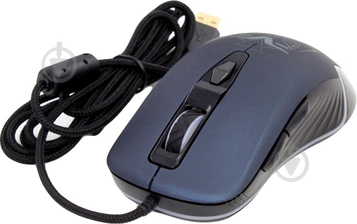 Мышь Frime Hela Navy Blue, USB (FMC1841) - фото 10