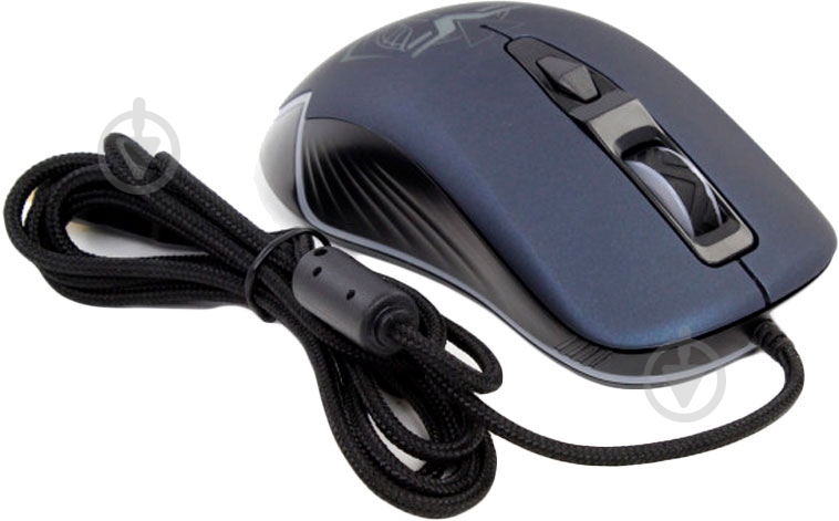 Мышь Frime Hela Navy Blue, USB (FMC1841) - фото 9