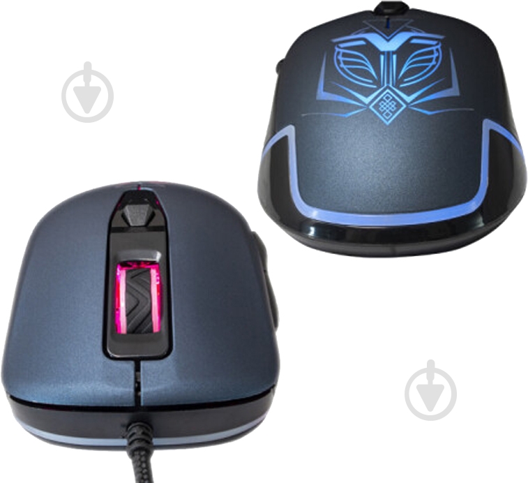 Мышь Frime Hela Navy Blue, USB (FMC1841) - фото 7