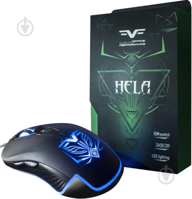 Мышь Frime Hela Navy Blue, USB (FMC1841) - фото 8