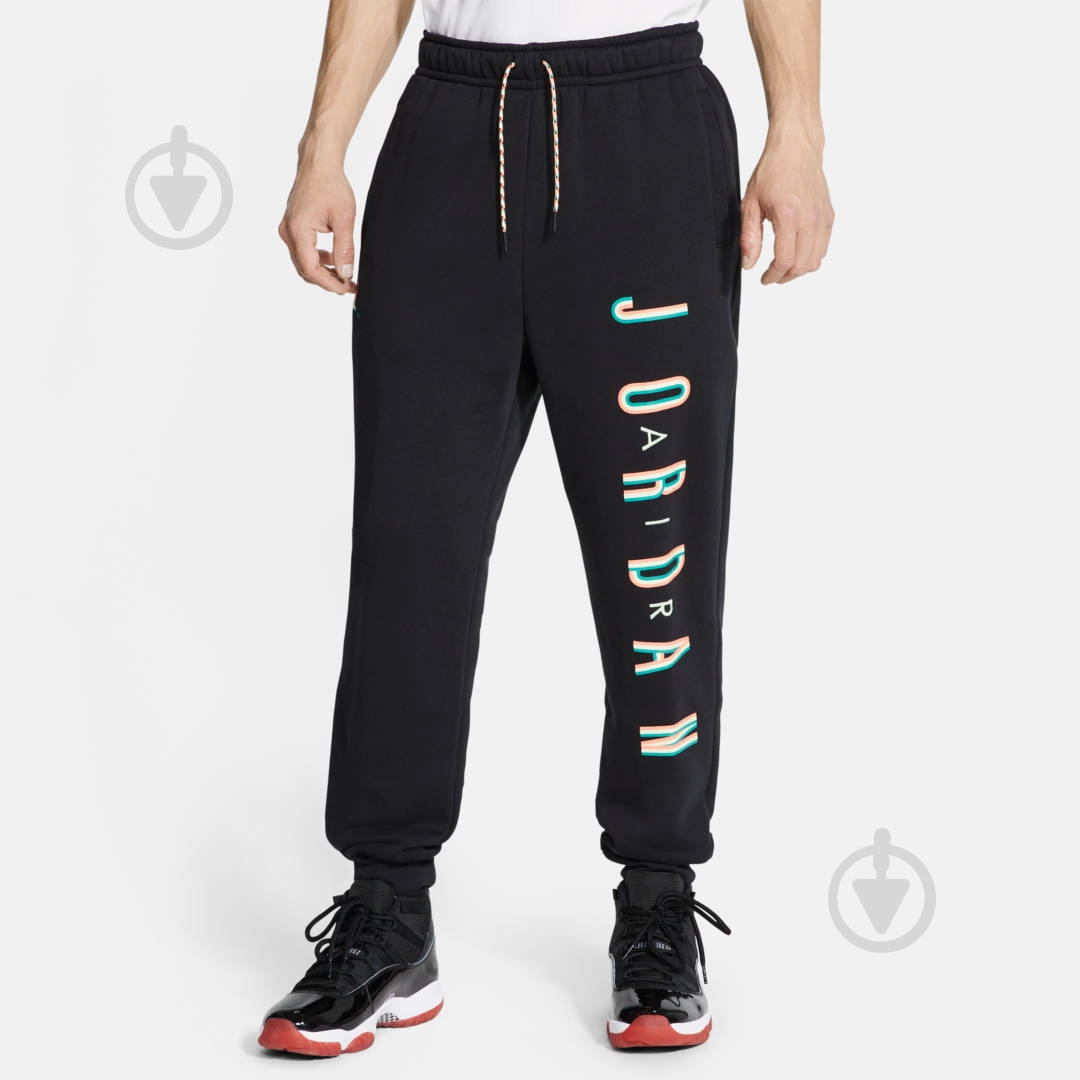 Брюки Nike M J SPRT DNA HBR PANT CK9581-011 р. L черный - фото 1