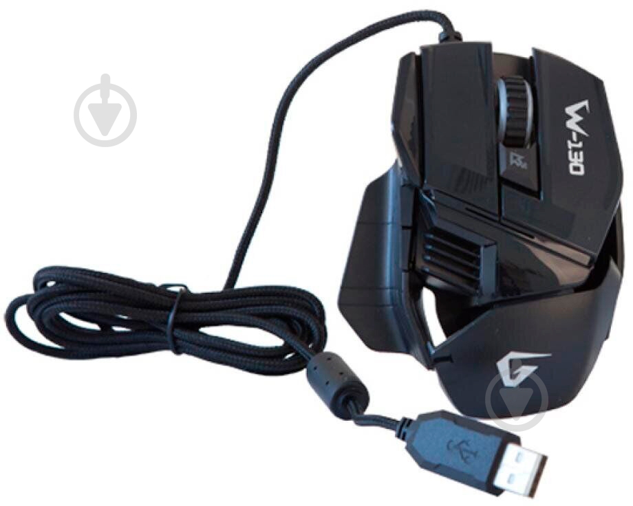 Мышка Gemix W-130 black USB (07600006) - фото 9