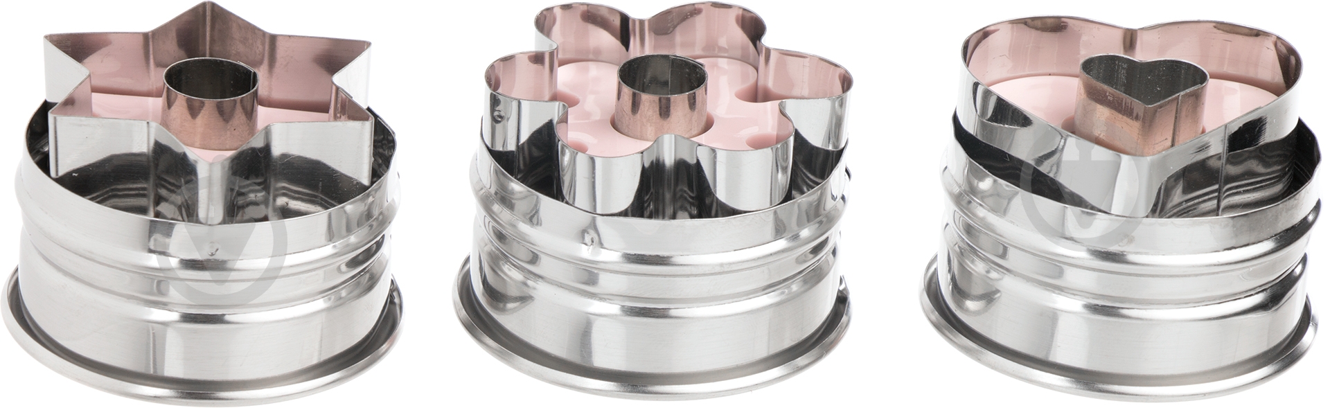 Набор форм для вырезания печенья Fackelmann 3 шт. 684675 - фото 1