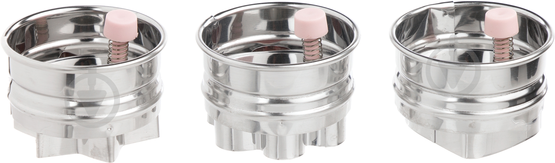 Набор форм для вырезания печенья Fackelmann 3 шт. 684675 - фото 2