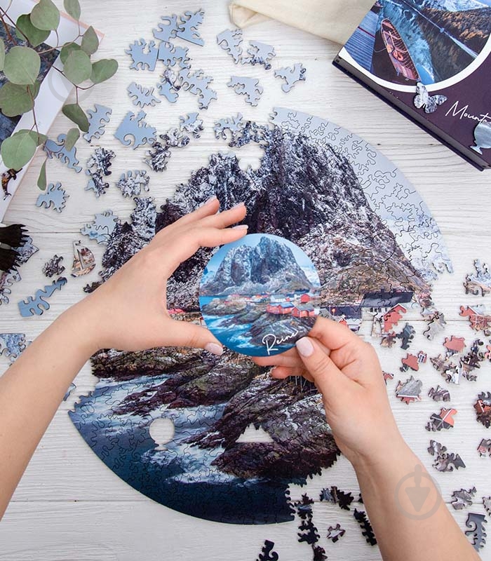 Пазл деревянный Рейне 40 см PuzzleUp - фото 2