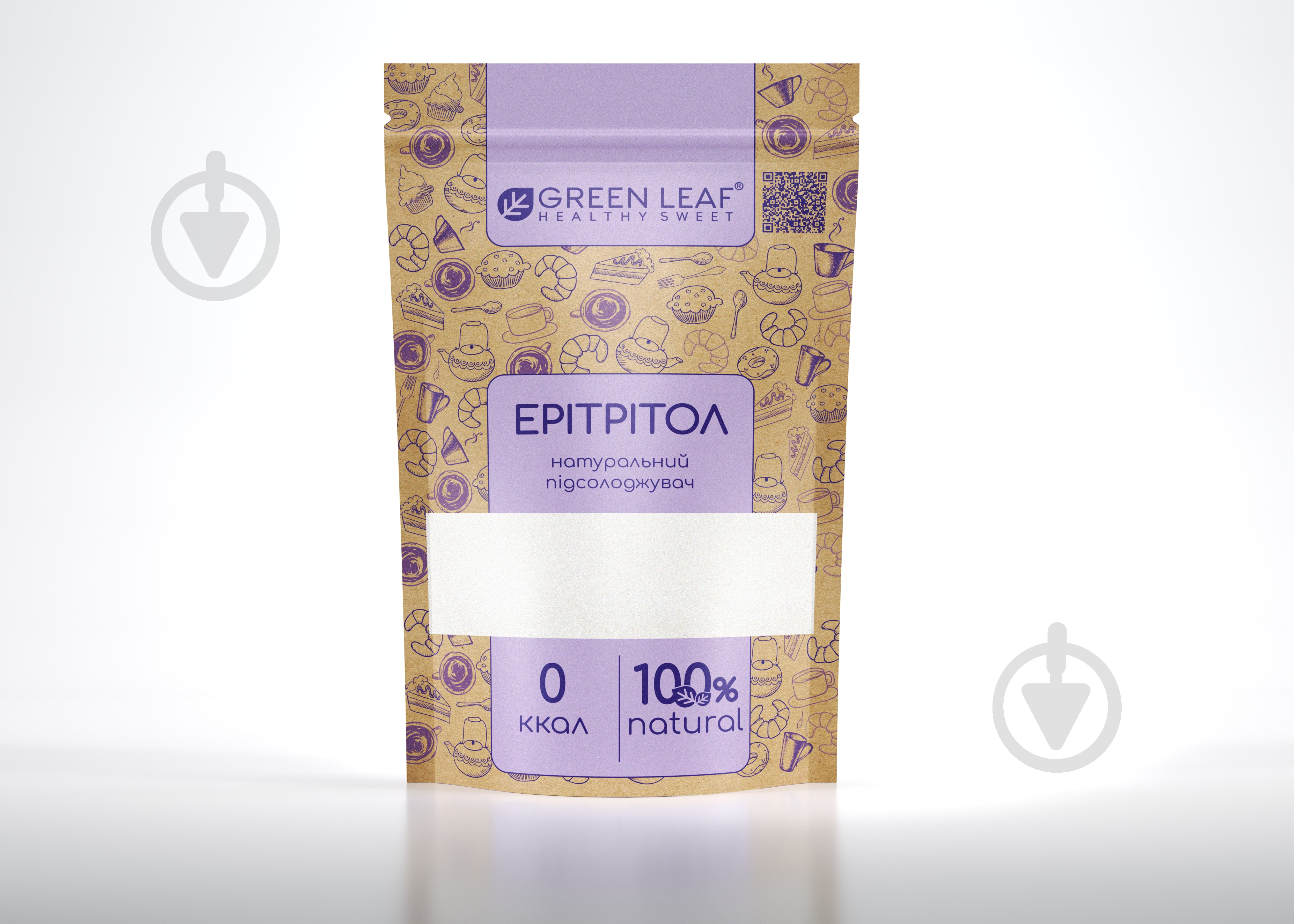 Заменитель сахара Green Leaf Эритритол 500 г - фото 2 Заменитель сахара Green Leaf Эритритол 500 г - фото 2