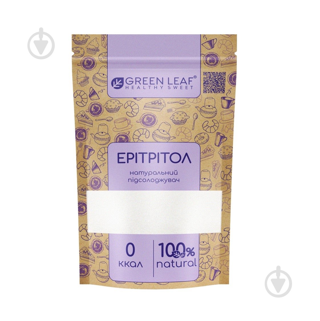 Заменитель сахара Green Leaf Эритритол 500 г - фото 1 Заменитель сахара Green Leaf Эритритол 500 г - фото 1
