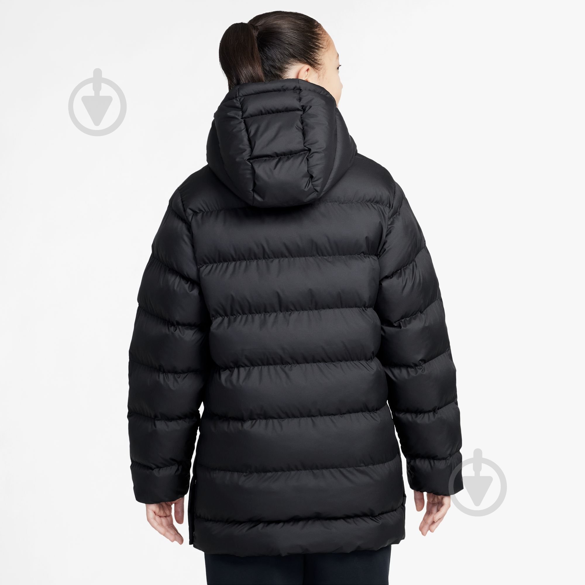 Куртка унисекс Nike Sportswear All Day Play Older Kids' Puffer Jacket р.146 черный HJ2722-010 - фото 3