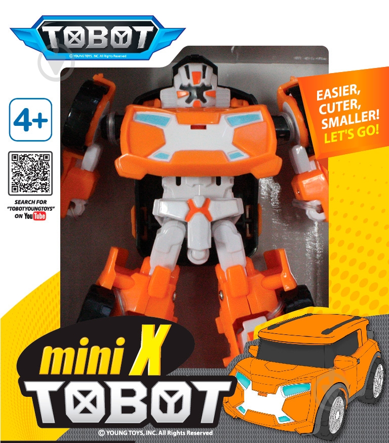 Игрушка-трансформер Tobot mini X - фото 3 Игрушка-трансформер Tobot mini X - фото 3