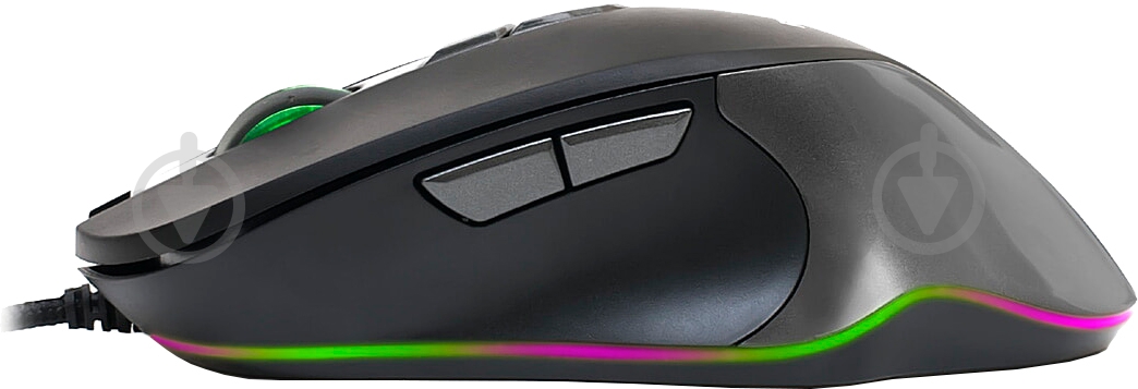 Мишка Real-el RM-780 RGB USB Black - фото 3