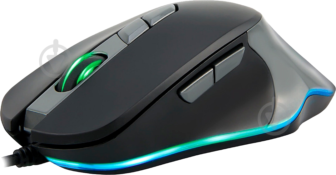 Мишка Real-el RM-780 RGB USB Black - фото 1