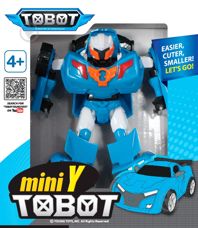 Игрушка-трансформер Tobot mini Y - фото 3
