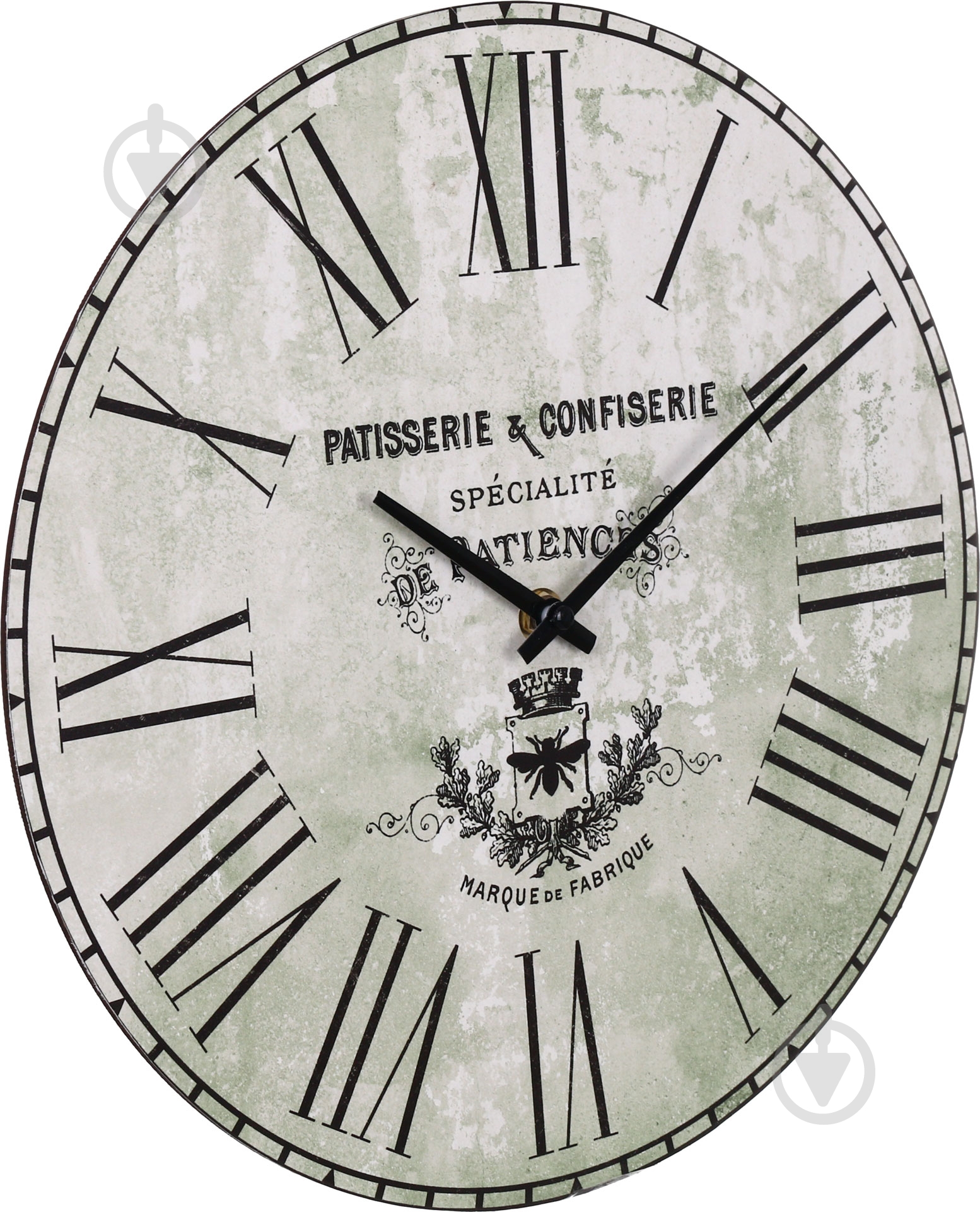 Часы Fly 30 см зеленые - фото 2