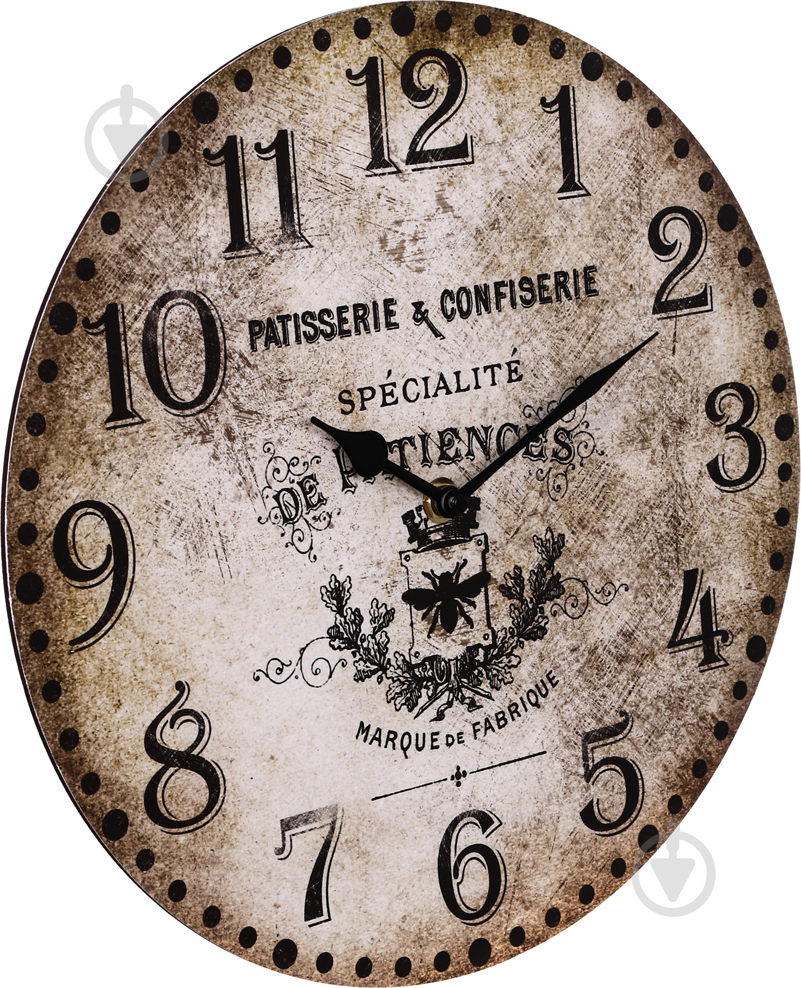 Годинник Fly 30 см коричневі - фото 2