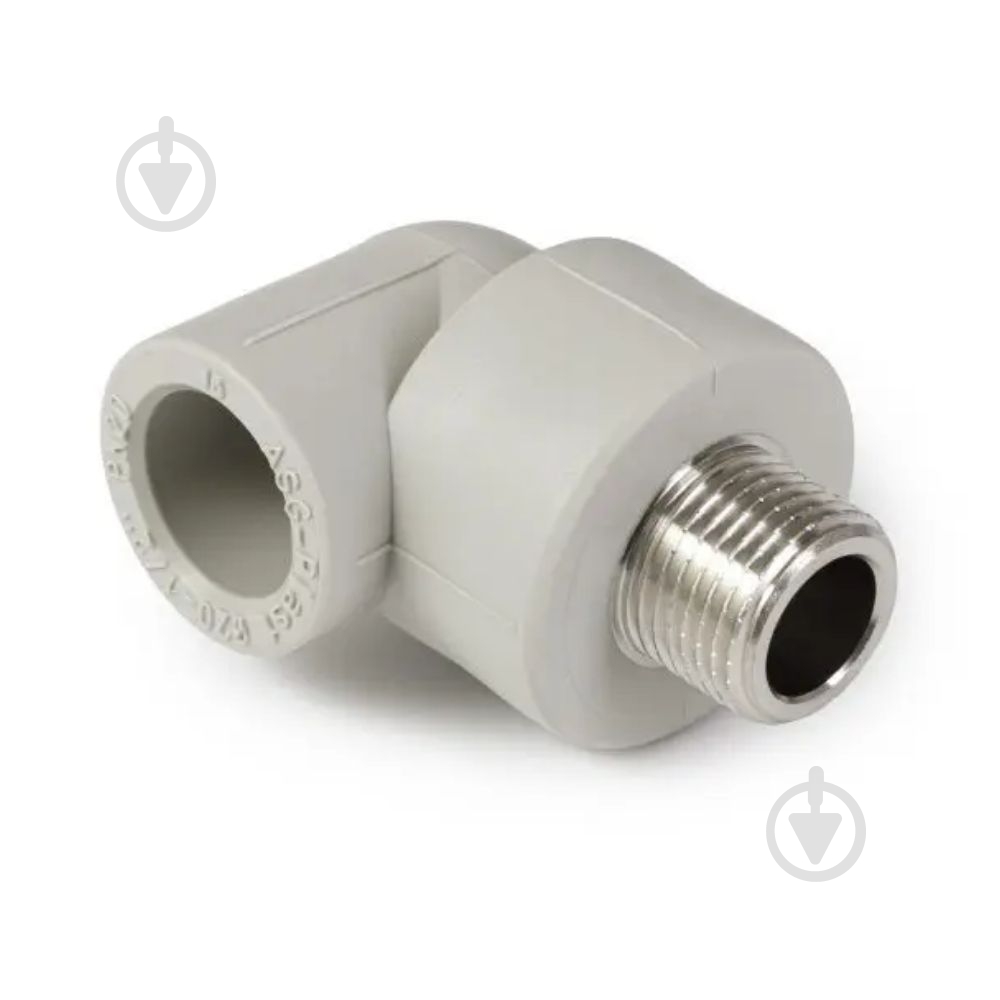 Коліно 90° ASG 32х1" (білий) - фото 1