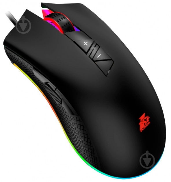 Мишка 1stPlayer FD300 Pro RGB Black USB (FD300 PRO) - фото 2