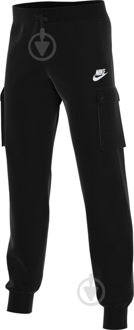 Штани Nike B NSW CLUB CARGO PANT CQ4298-010 р. M чорний - фото 3 Штани Nike B NSW CLUB CARGO PANT CQ4298-010 р. M чорний - фото 3