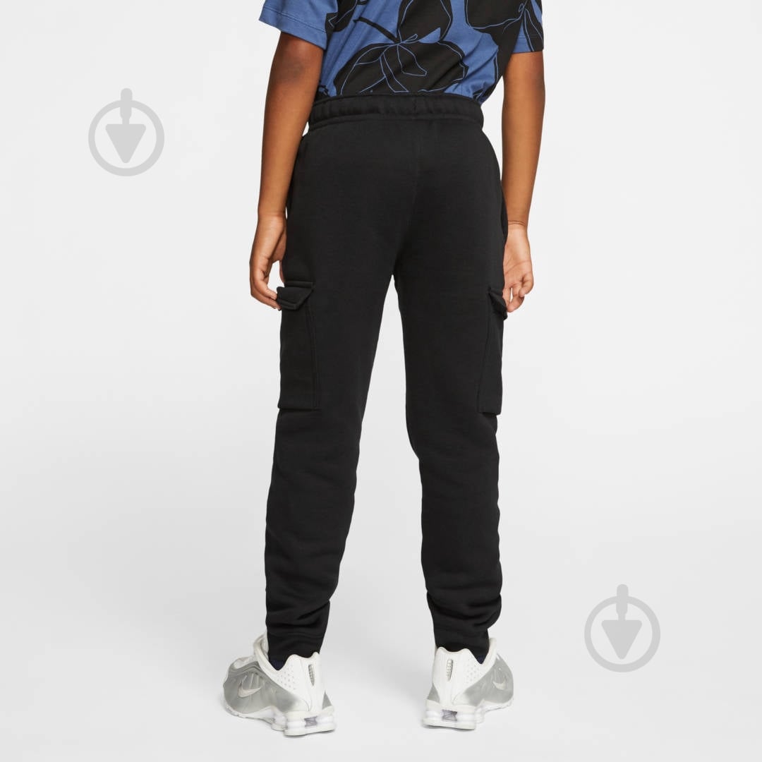Штани Nike B NSW CLUB CARGO PANT CQ4298-010 р. M чорний - фото 5 Штани Nike B NSW CLUB CARGO PANT CQ4298-010 р. M чорний - фото 5