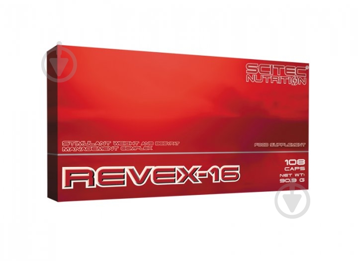 Жиросжигатель Scitec Nutrition Revex-16 108 капс. - фото 1 Жиросжигатель Scitec Nutrition Revex-16 108 капс. - фото 1