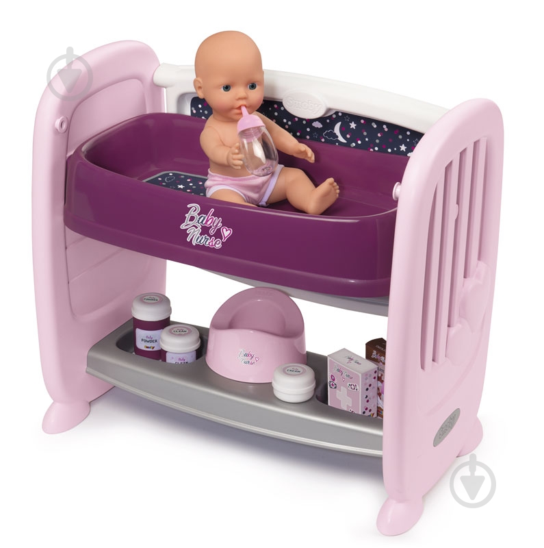 Ліжко Smoby "Бебi Ньорс Прованс" 220353 - фото 1