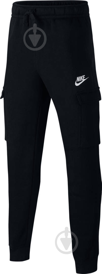 Штани Nike B NSW CLUB CARGO PANT CQ4298-010 р. S чорний - фото 1