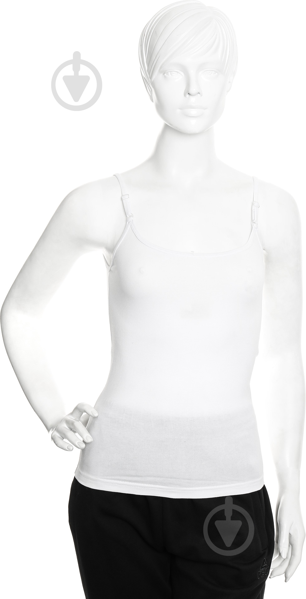 Майка Lady р. S белый - фото 1 Майка Lady р. S белый - фото 1